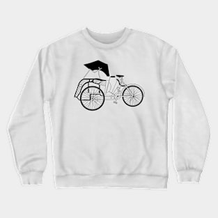 Becak Cycle Rickshaw Crewneck Sweatshirt